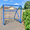 6 space original cycle shelter with toastrack cycle racks