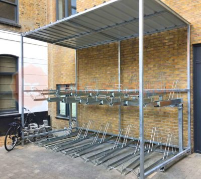 20 Space Cambridge Two Tier Cycle Shelter