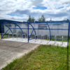 blue 20 space original outdoor cycle shelter