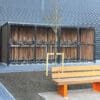 20 Space Two Tier Amazon Eco Shelter