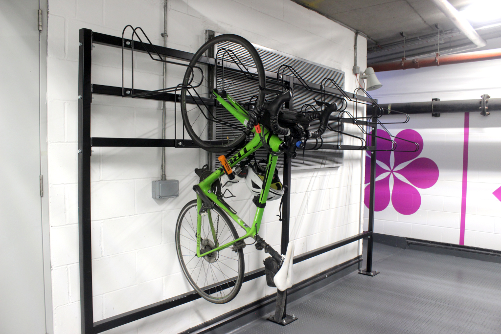 Free Standing Vertical Bike Rack - The Bike Storage Company