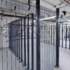 solo vertical bike racks stored in underground cycle storage