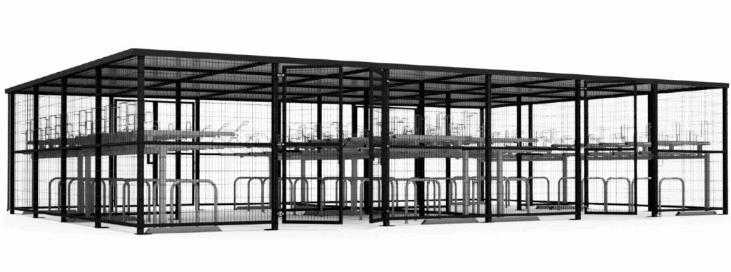 Carlton High Security Mesh Shelter product render