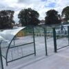 Paladin mesh fencing used to create a secure perimetre for an external bike parking zone