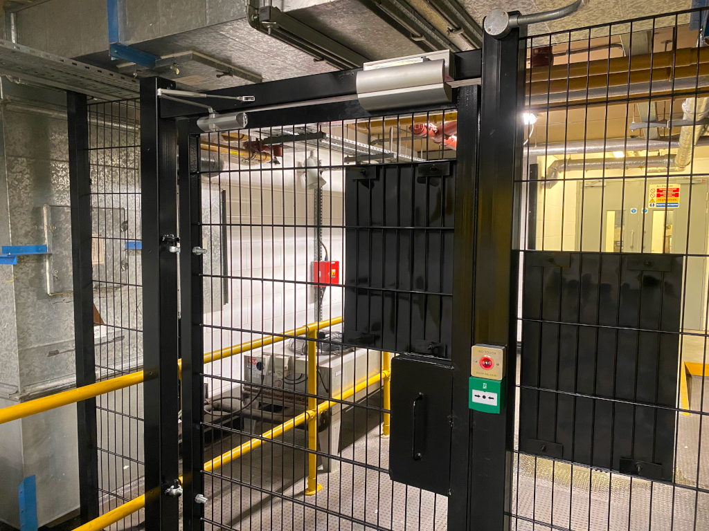 Twin Wire Security Mesh access ontrol gate
