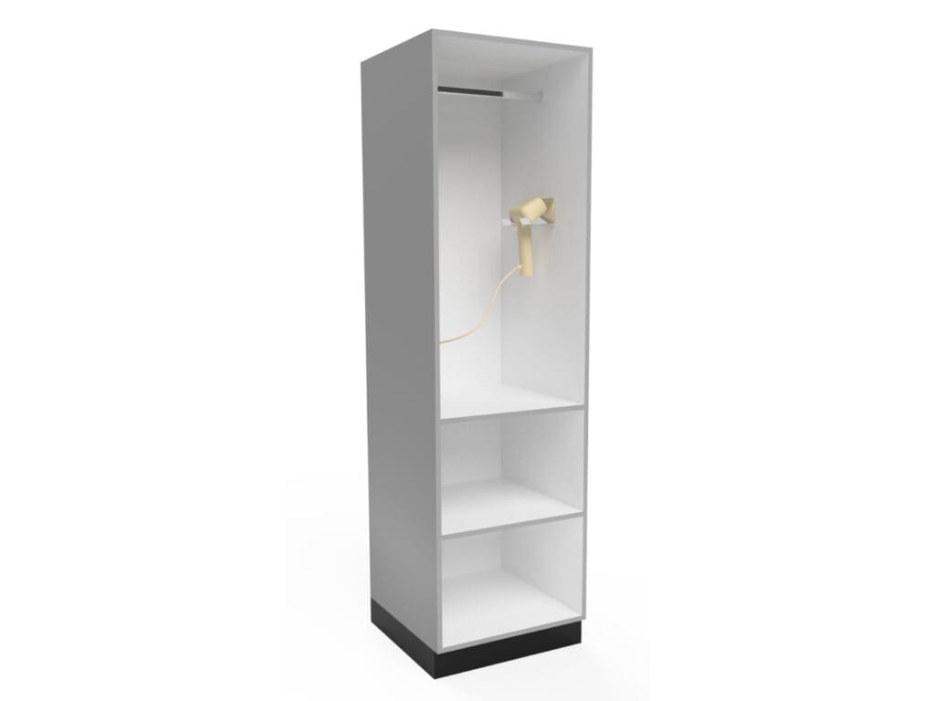 Clothes Steaming Locker render