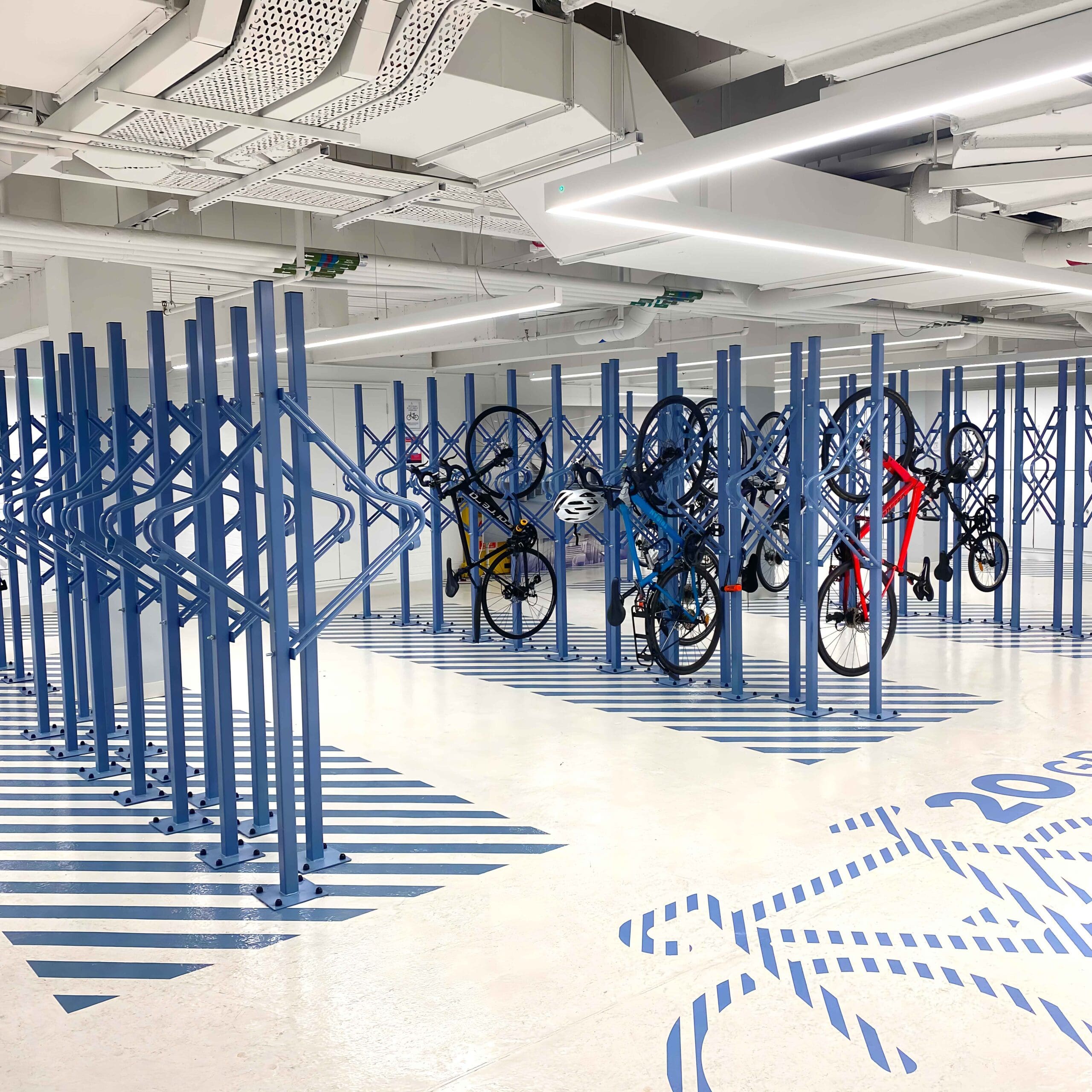 Premium Solo Vertical Cycle Rack