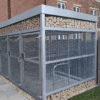 Habitat Panel Shelter w/ Sheffield Stands