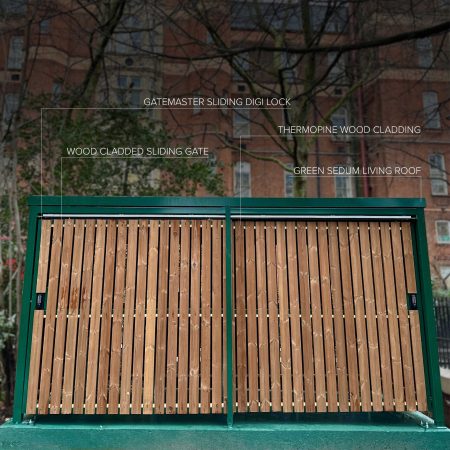 10 Space Amazon Eco Shelter Eco Shelter with timber cladding